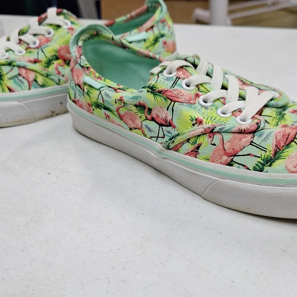 Vans Ultra Cush Flamingo Tropical Low Top Lace-Up Sneaker Tennis Shoes - Size 9 - Picture 11 of 11